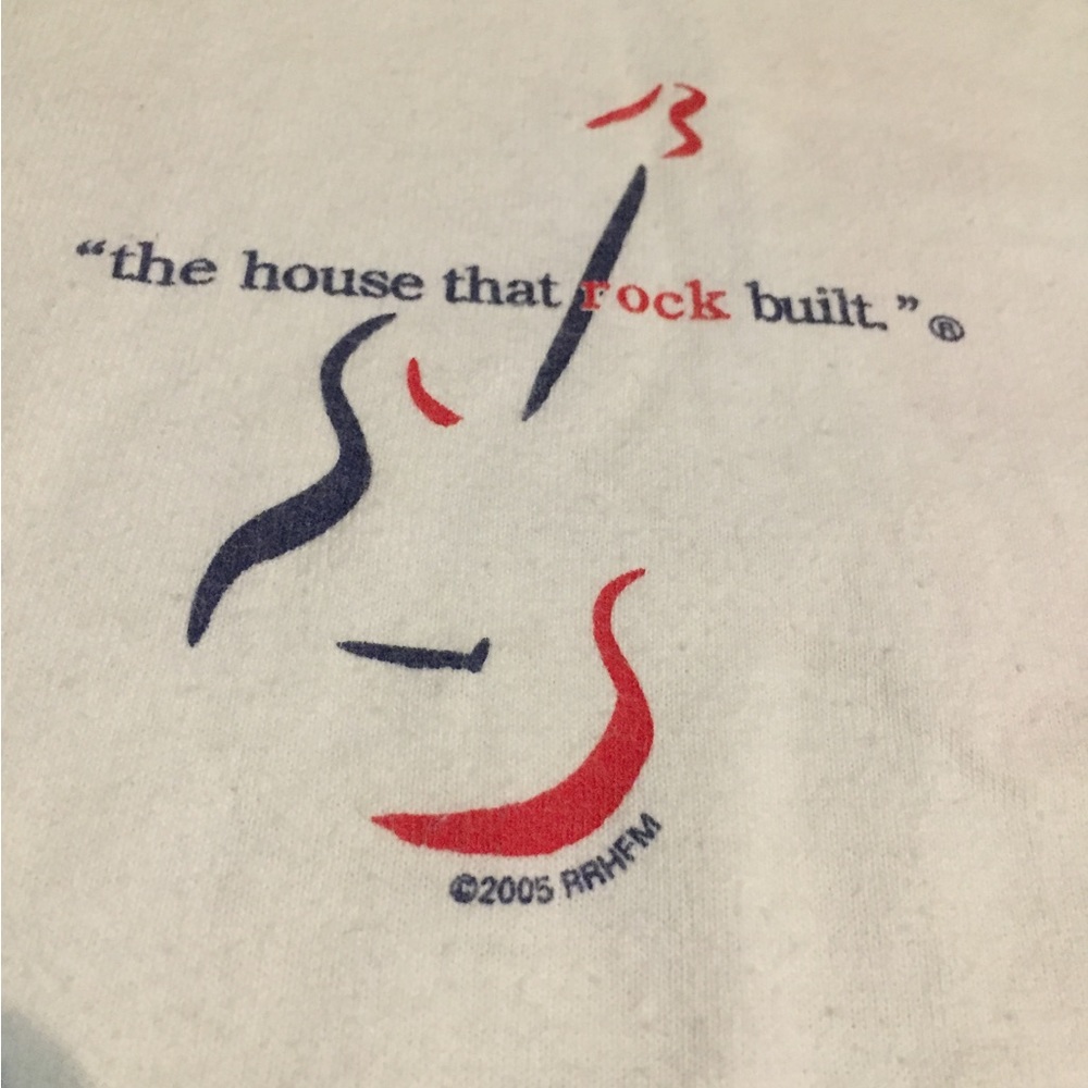 2005 Rock and Roll Hall of Fame T-shirt size small